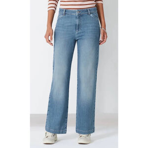 J.Jill Jeans, Blue, Size 16 High Rise Trousers NWT Rio Wash